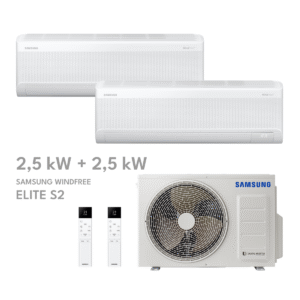 Samsung WindFree Elite S2 Multisplit 2,5 kW + 2,5 kW