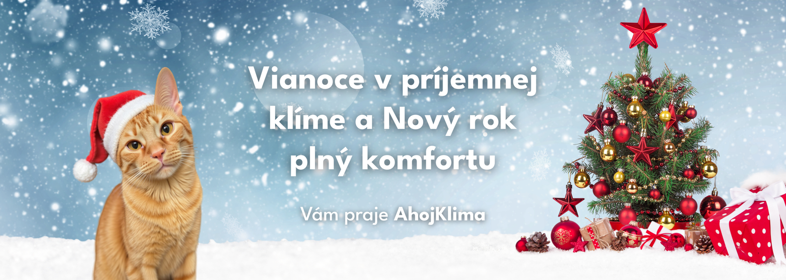 Štastné a veselé vianoce Vám praje AhojKlima